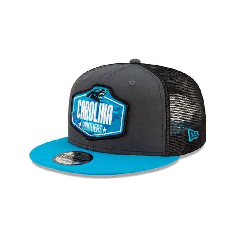 NFL Carolina Panthers Draft 9Fifty Snapback (QYR9797) - Grey New Era Caps